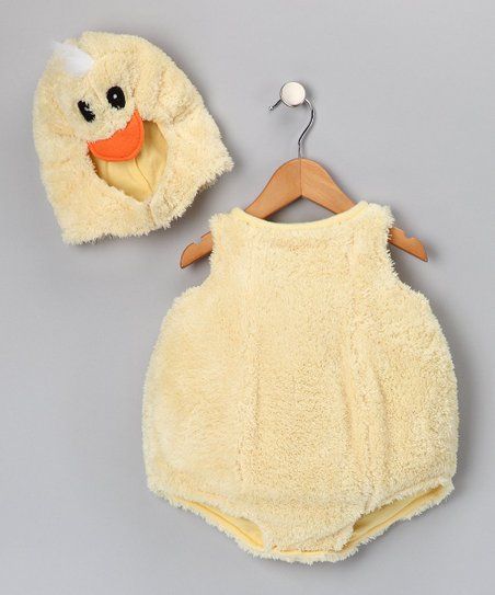 Yellow Cute Little Baby Duck Dress-Up Set - Newborn & Infant | Zulily