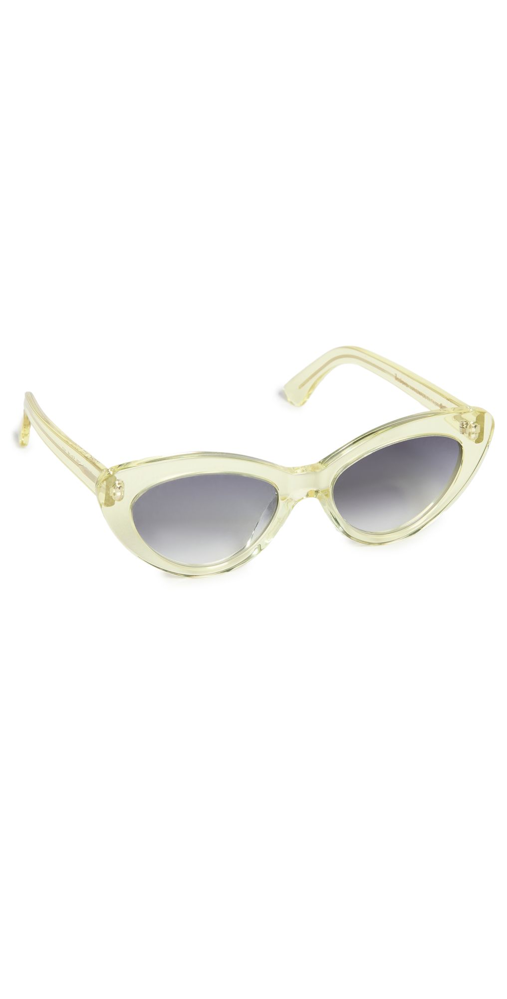Illesteva Pamela Neon Lemon Sunglasses with Gradient Lenses | SHOPBOP | Shopbop