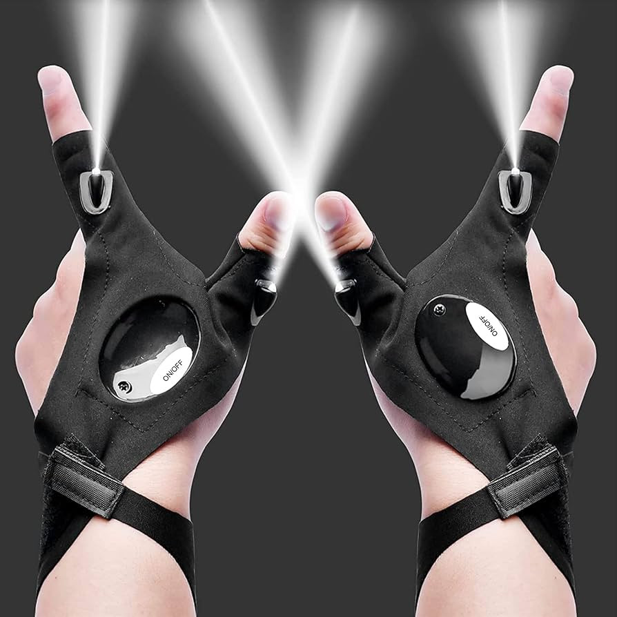 Fathers Day Dad Gifts from Daughter Son Wife LED Flashlight Gloves Gadgets for Men Easter Gifts f... | Amazon (US)