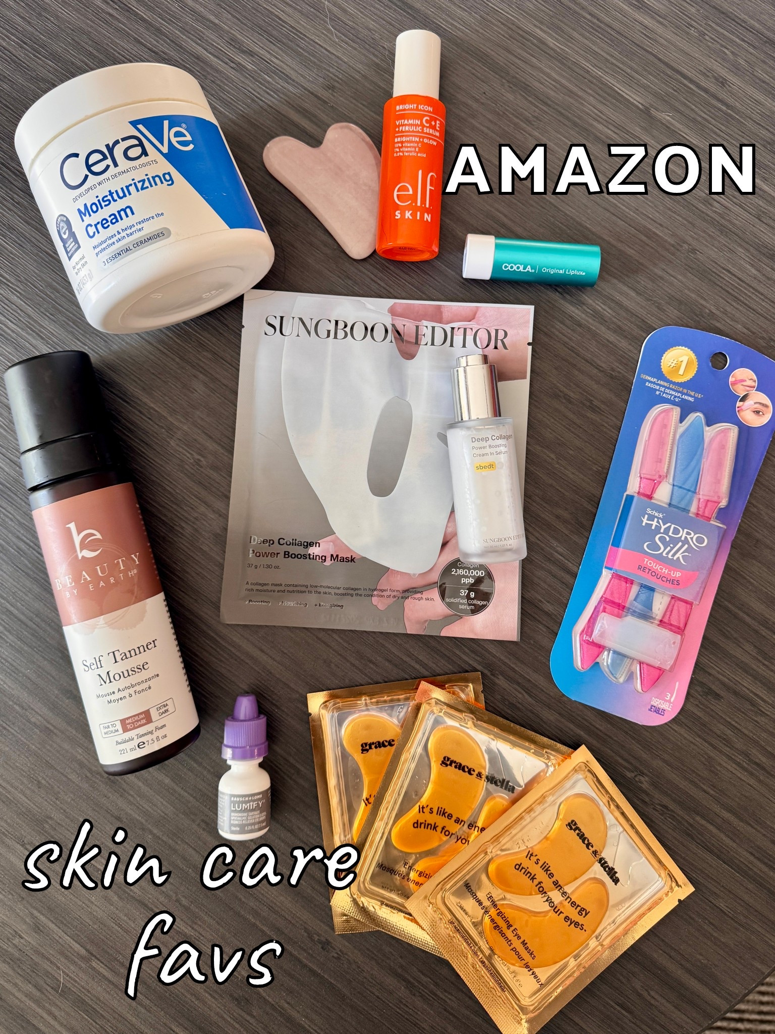 Skin Care Favs from Amazon
products I use daily and are must haves when traveling. 

#rachealbrush anti-aging skin care, face masks, sunless tanner, self tanner, eye masks, face oils, body care, skin care over 50, spf lip balm 

#LTKBeauty #LTKOver40 #LTKTravel