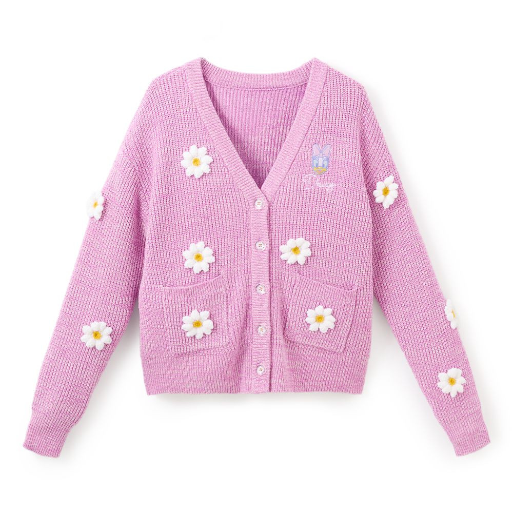 Daisy Duck Cardigan Sweater for Adults by Her Universe | Disney Store