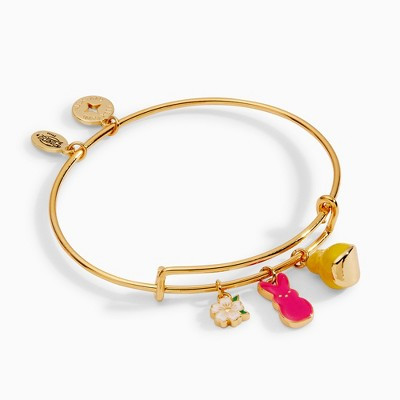 Alex and Ani PEEPS® Chick and Bunny Multi Charm Bangle Bracelet | Target