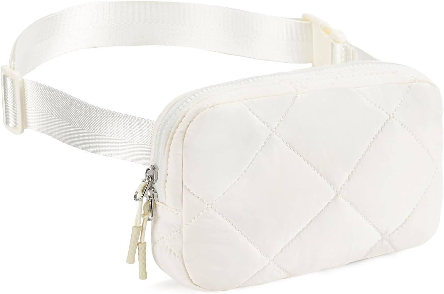 Telena Fanny Pack Cross Body Bag Quilted Puffy Padded Belt Bag for Women Winter Cloud Waist Puffe... | Amazon (US)
