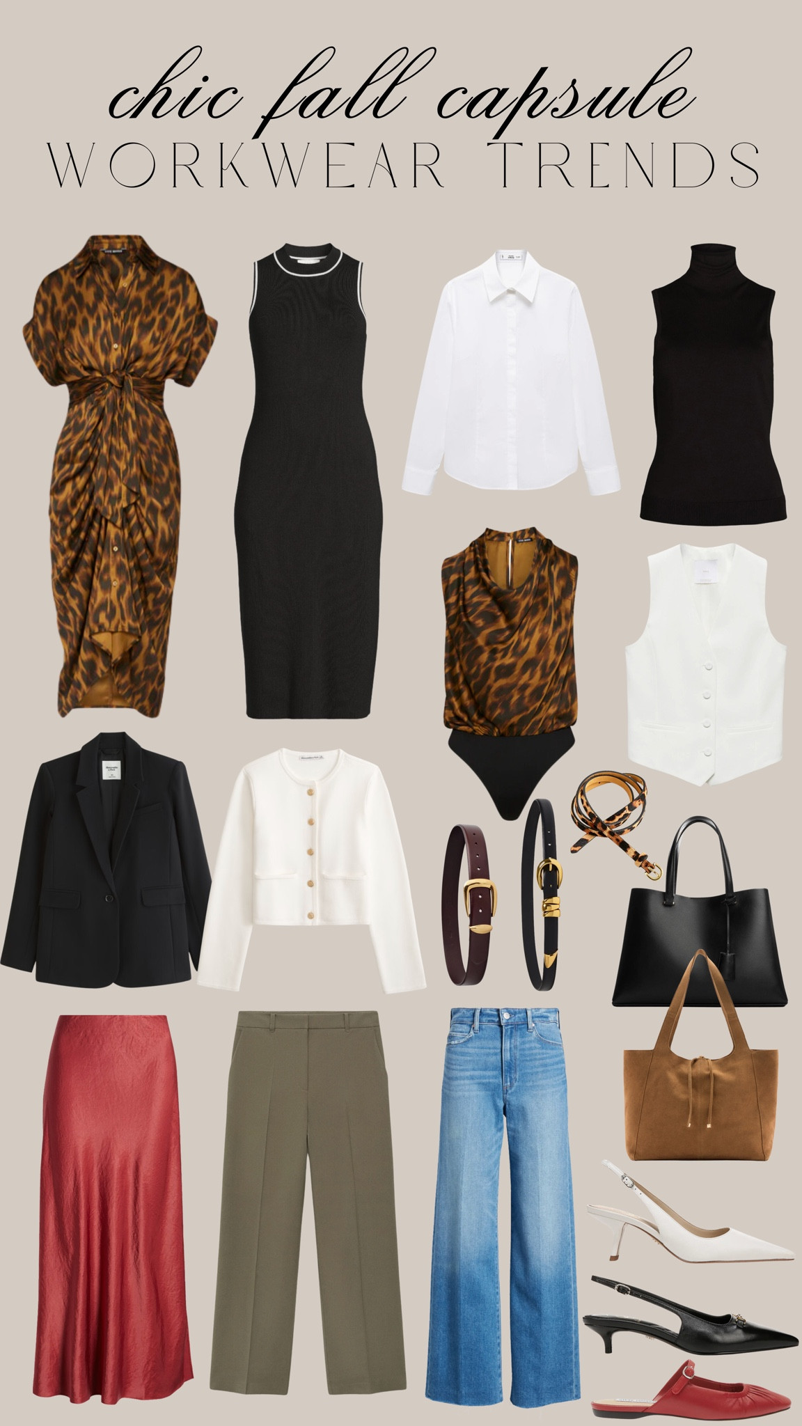 Fall workwear capsule wardrobe links! 

#LTKWorkwear #LTKSeasonal #LTKFallSale