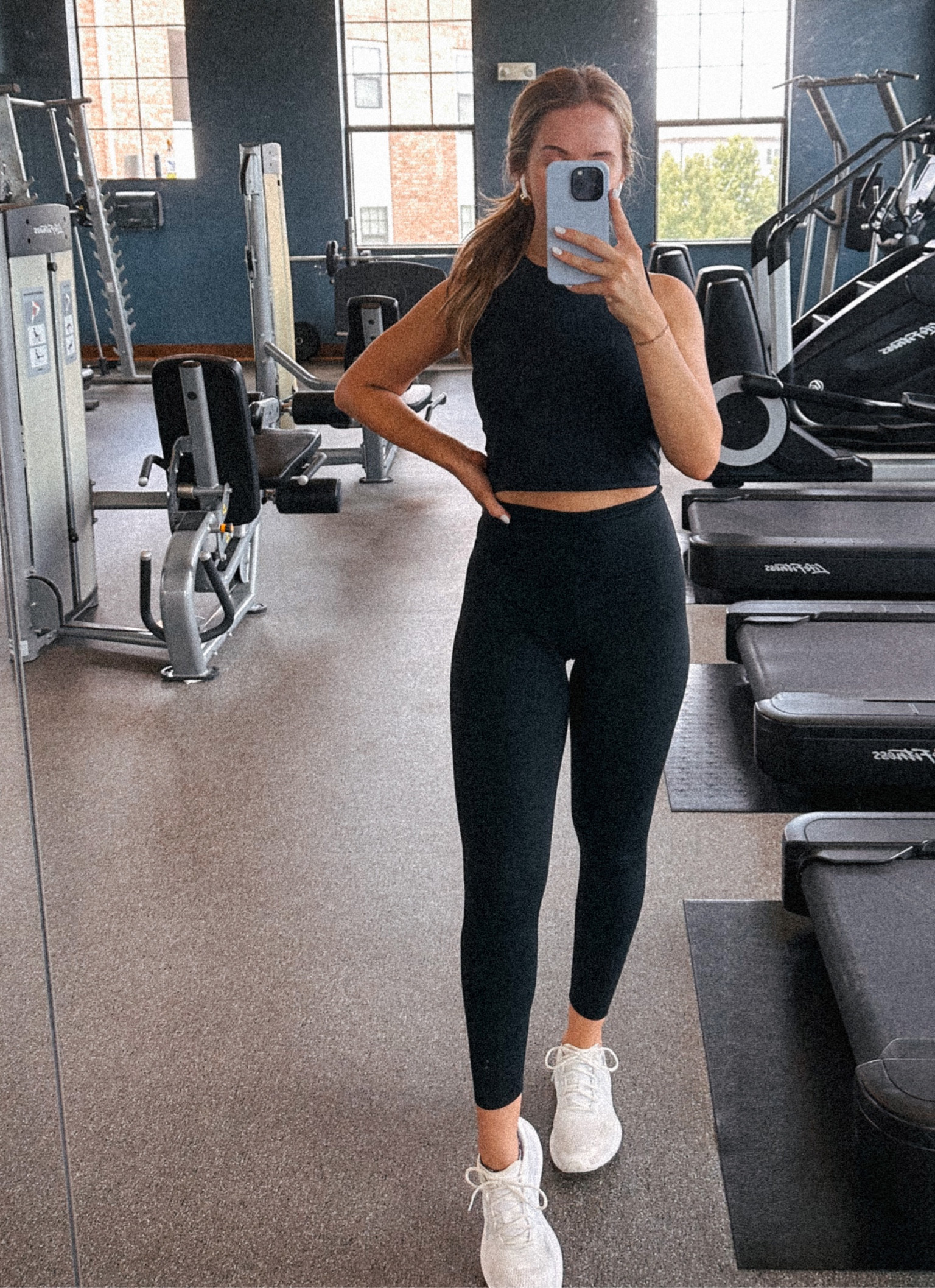 Y’all are gonna NEED these amazon workout pieces. They feel like butter and are incredible. Just got them in today and worked out in them and they are now my fave and I ordered 3 more colors of each 🤣

Gym
Workout
Fitness
Leggings 
Summer 
Active wear 

#LTKFitness #LTKunder50 #LTKshoecrush