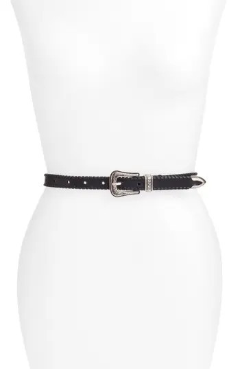 Women's Rebecca Minkoff Whipstitch Leather Belt | Nordstrom