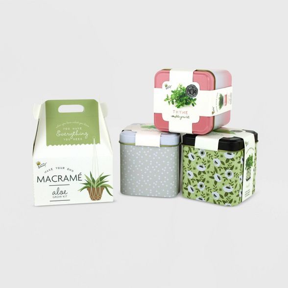 4pc Grow Kit Bundle with Macrame Kit - Bullseye's Playground™ | Target
