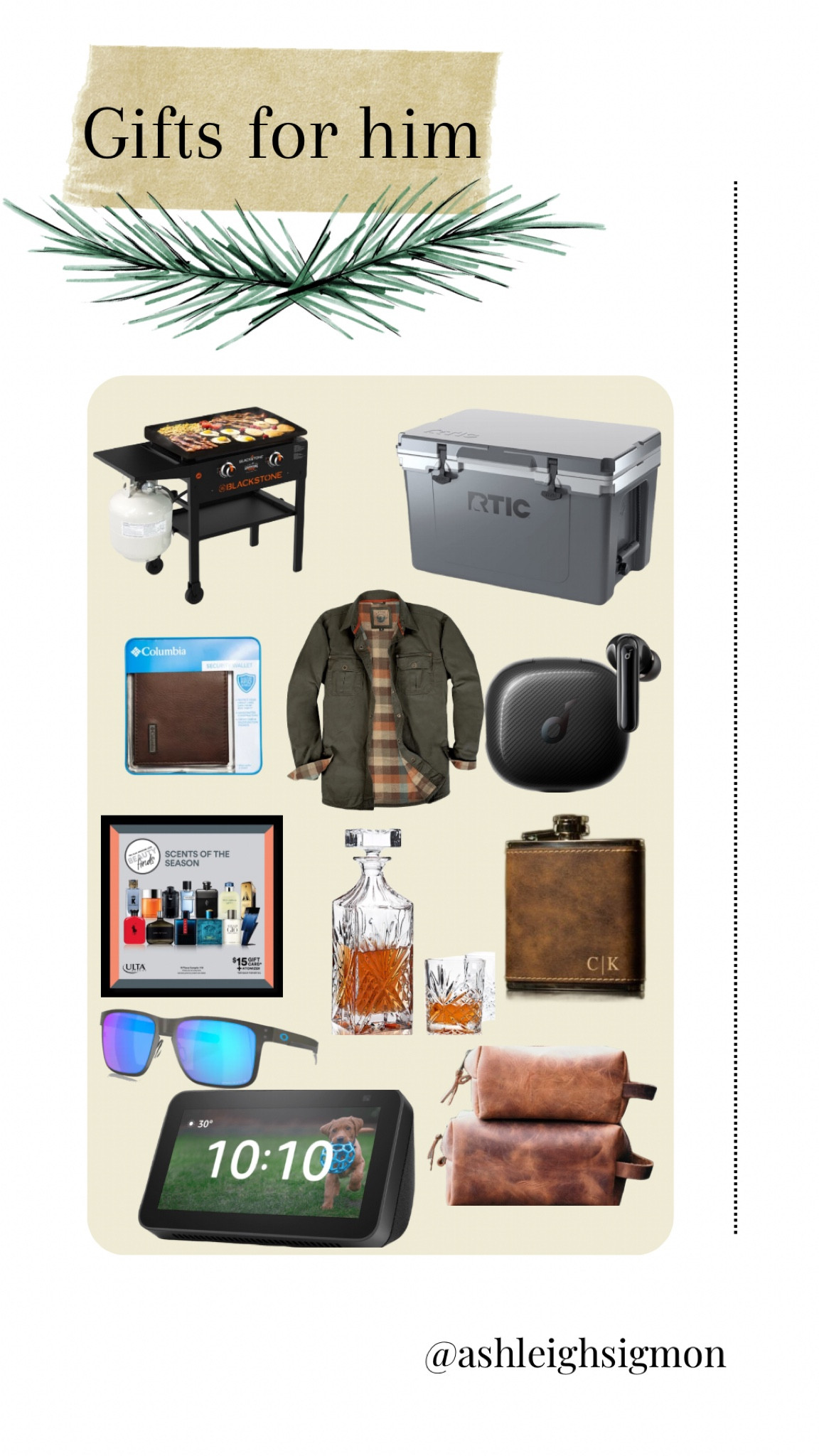 Gifts for him
Men's gifts
Grill cooler sunglasses cologne flask
Personalized gifts for him

#LTKHoliday #LTKmens