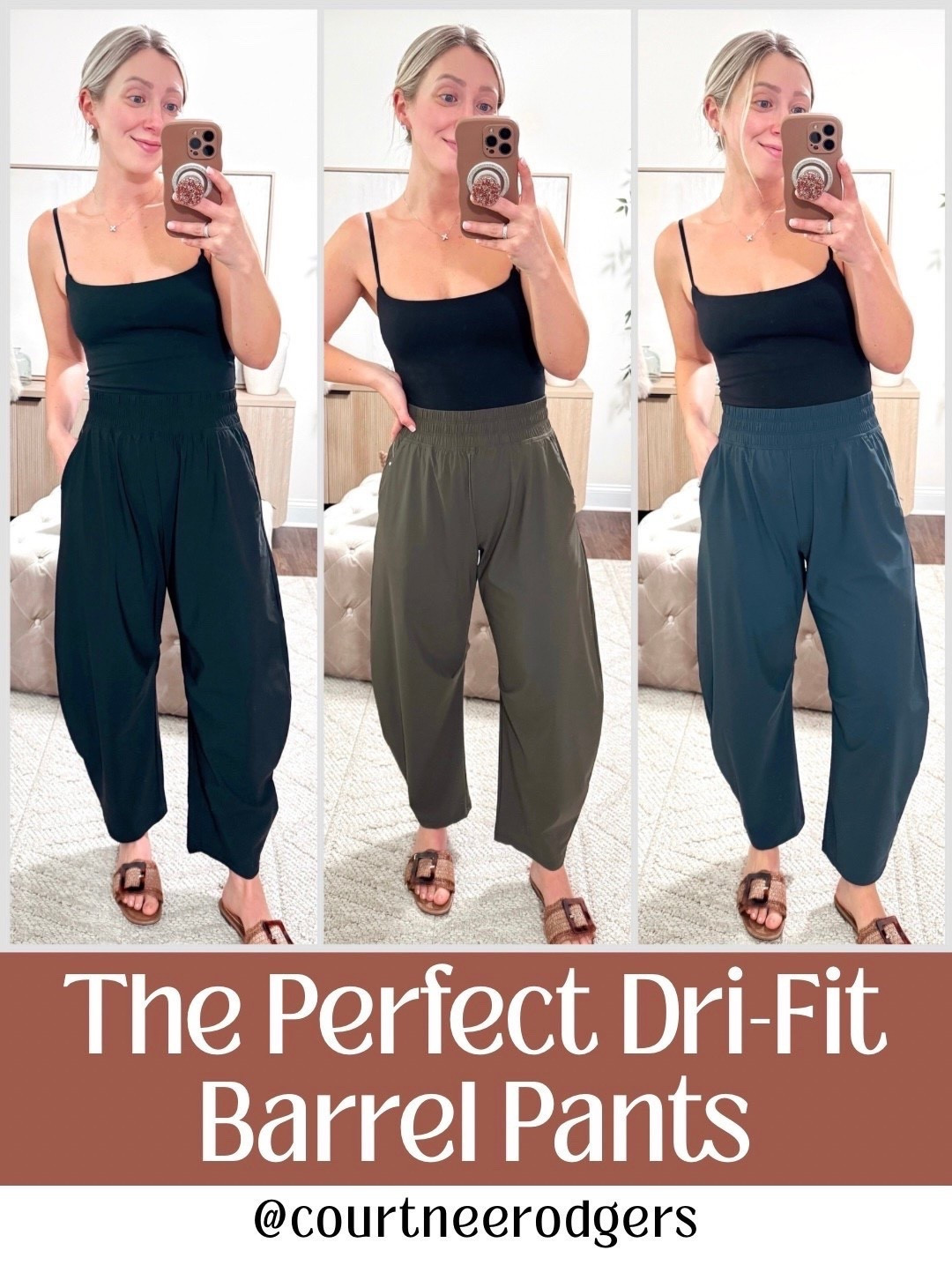 The pants I’m going to live in for the foreseeable future and they live up to their hype! 👏🏻 These are a look for less to a $250 designer pair and trust me you’re going to want to grab these in every color! 💁🏼‍♀️ They run naturally oversized, but I kept my true size small for the perfect fit! I took the regular length (5’4”) 

Old navy, barrel pants, athleisure, activewear 

#LTKdayinmylife #LTKgrwm #LTKootd