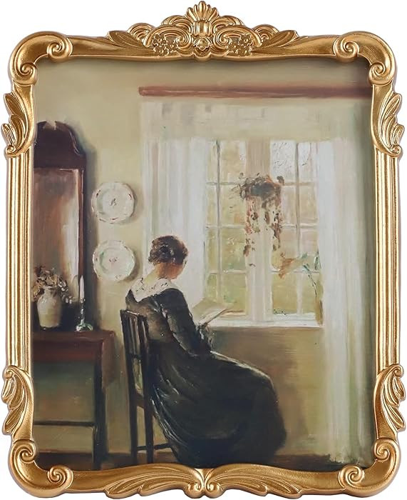 Vintage Picure Frames 8x10 Antique Victorian Gold Bronze Picture Frames for Tabletop and Wall Mou... | Amazon (US)