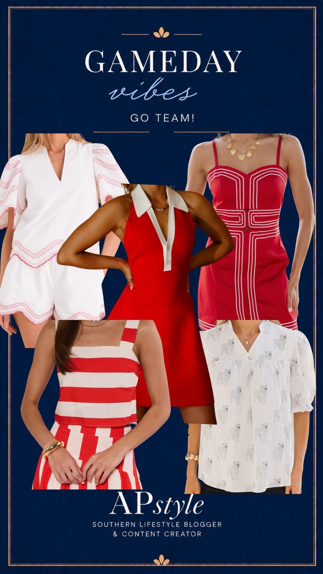 Georgia Bulldogs game day looks | red and white | football season

#LTKootd #LTKU