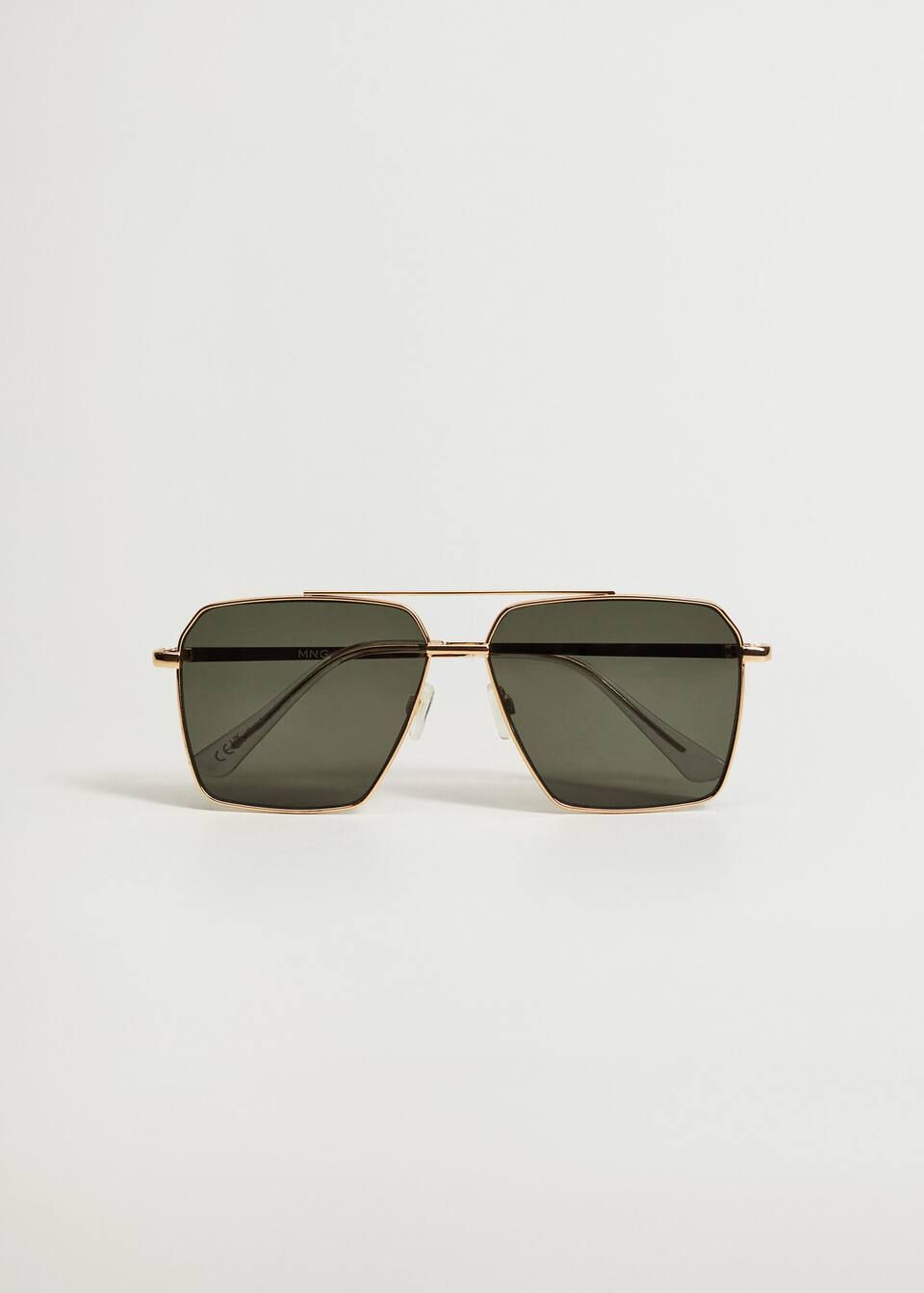 Metallic frame sunglasses | MANGO (US)