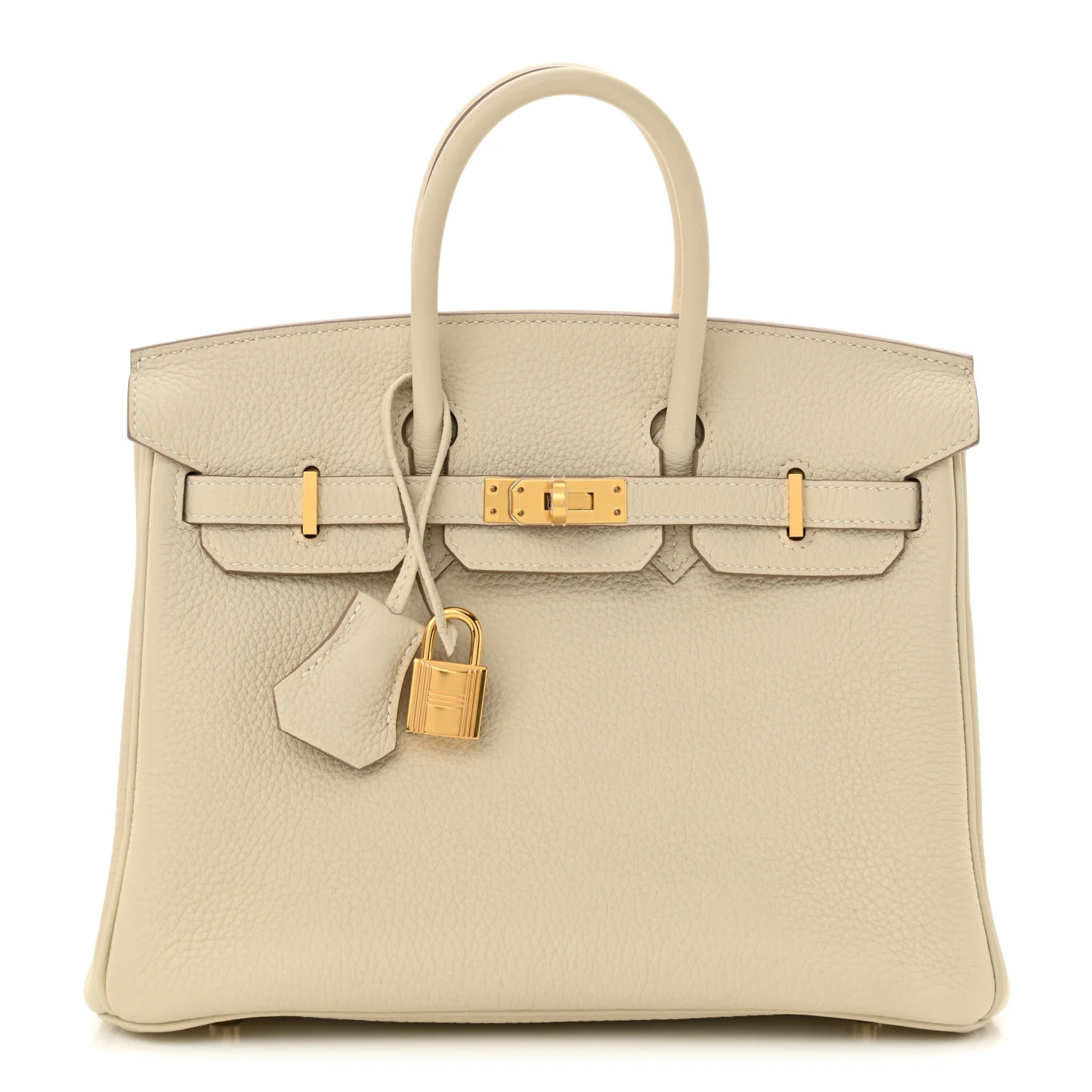 Togo Birkin 25 Craie | FASHIONPHILE (US)