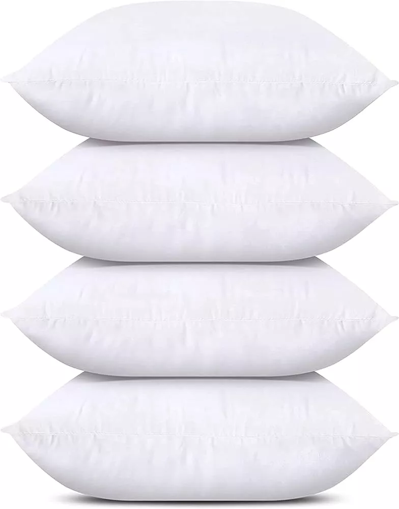 MENGT 18x18 in Pillow Insert - White (4 Pack) for sale online