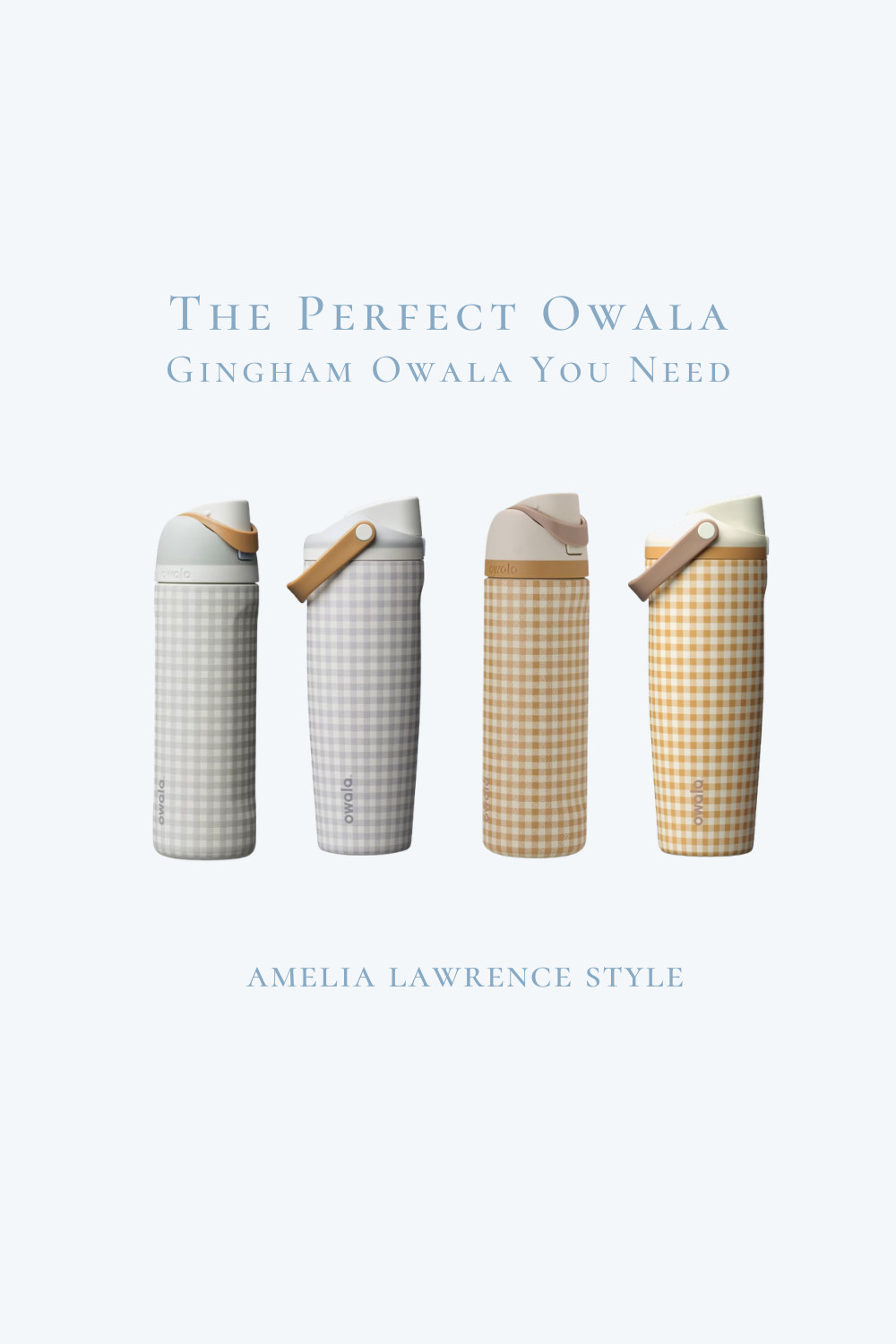 The perfect Owala water bottle you need. Finally, a water bottle that matches my style! Water bottle, Owala, Target, Gingham. 

 #LTKfitnessgoals #LTKselfcare #LTKfoodie