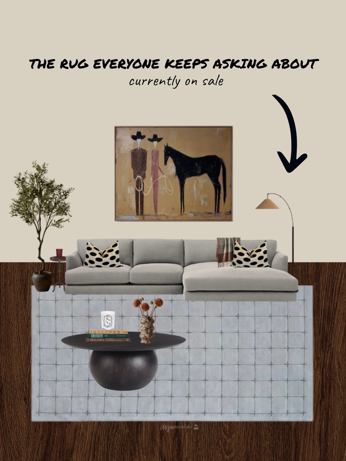 this rug is doing a LOT of heavy lifting ★ and it’s currently on sale 👀

a warm, collected living room moment with vintage-inspired patterns, rich color + pieces that make a space feel actually lived in.

#LTKHome #LTKSaleAlert