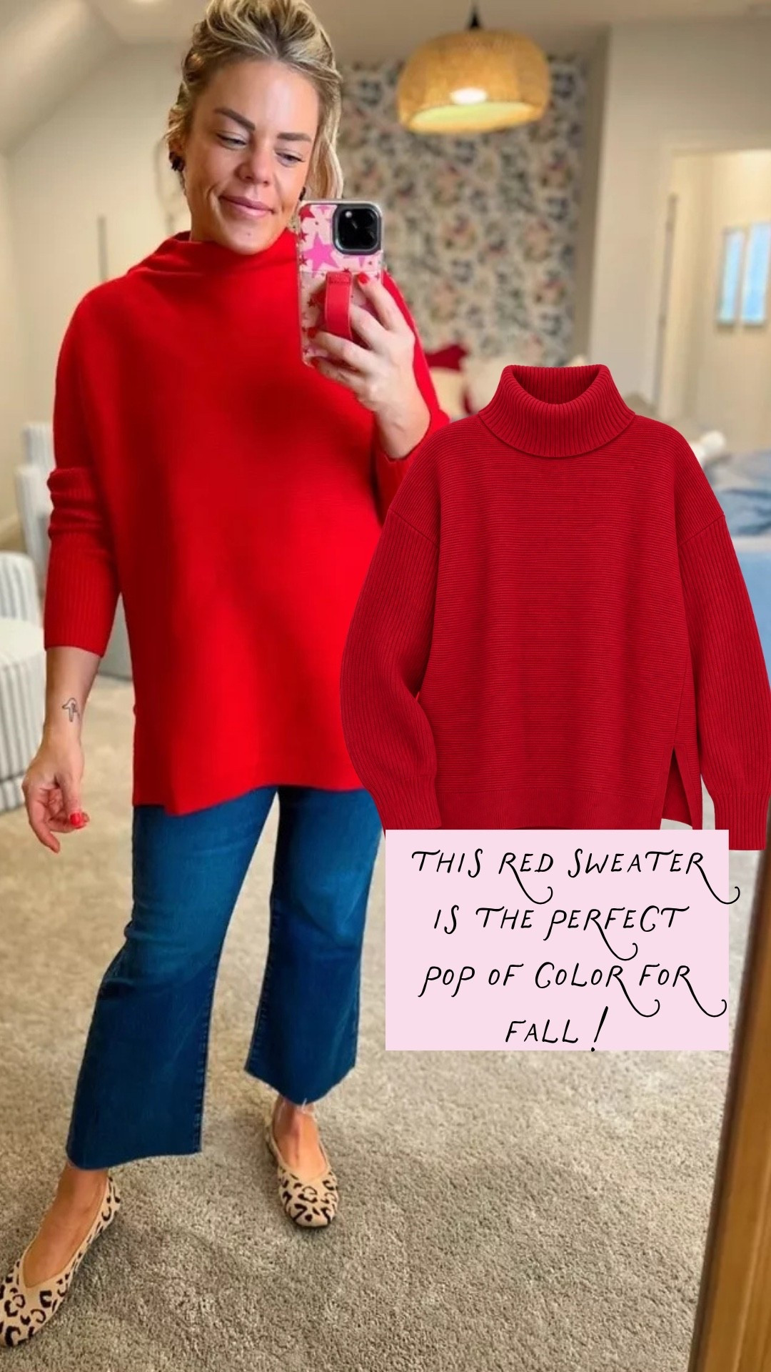 This RED sweater has been on repeat for me! Loving this for a casual errand outfit. ❤️

#LTKdayinmylife #LTKgrwm #LTKootd