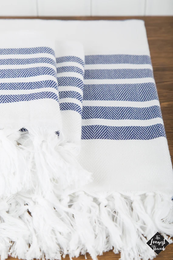 Spa Towel, Cotton Turkish Towel, Hand Towel, Navy, Bath Towel, Sauna Towel, Beach Towel, Spa Towel,  | Etsy (US)