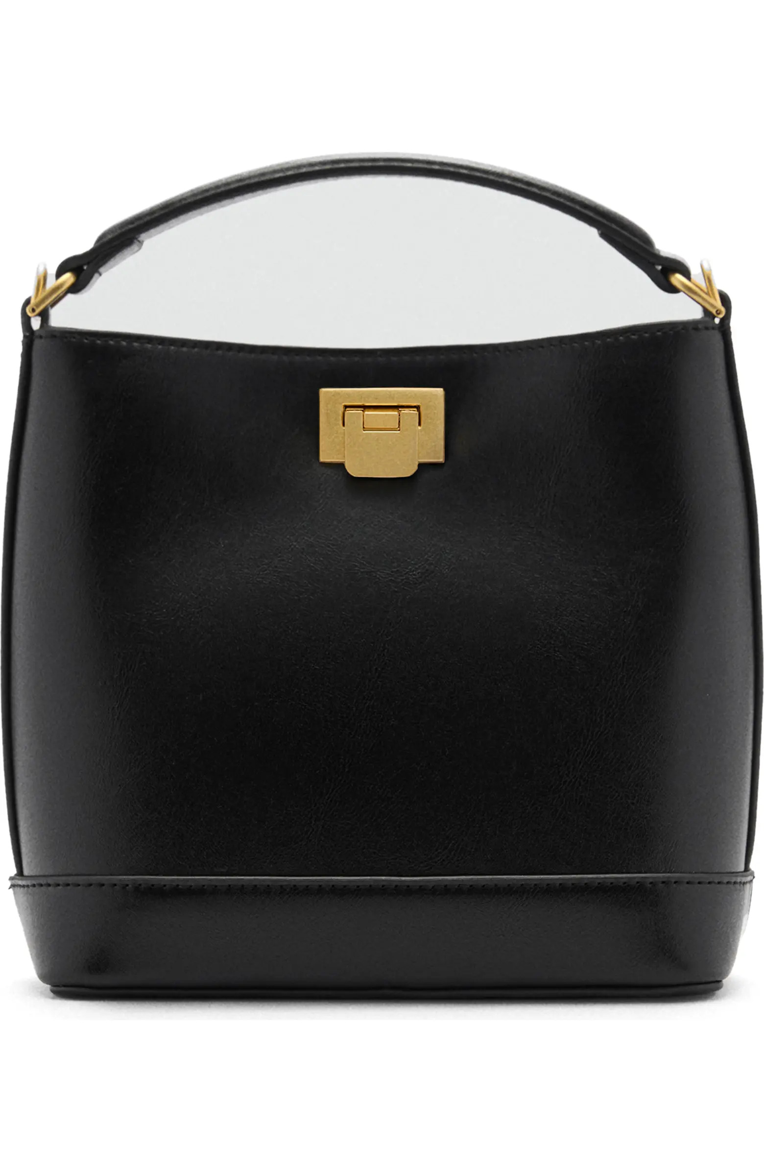 Mini Faux Leather Top Handle Bag | Nordstrom