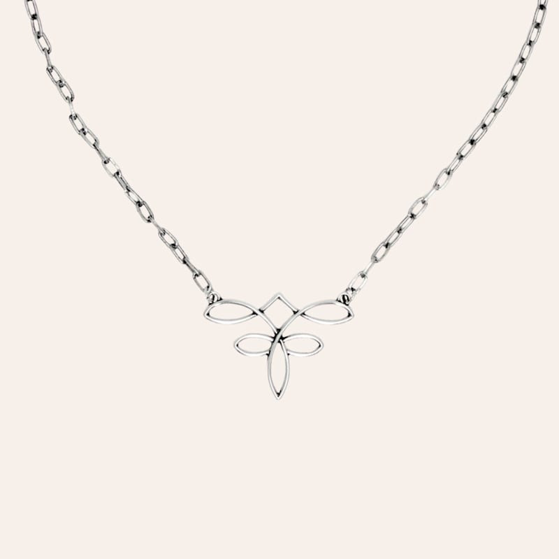 Rockin' C Silver Toe Bug Chain Necklace | Cavender's