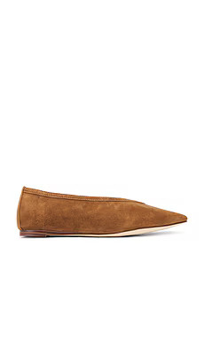 Steve Madden Leni Flats in Chesnut Suede from Revolve.com | Revolve Clothing (Global)
