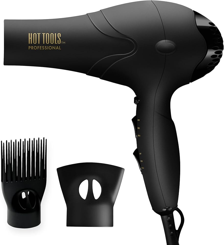 Hot Tools Pro Artist 2100 Ionic Turbo Hair Dryer | Fast Dry, Lightweight | Amazon (US)