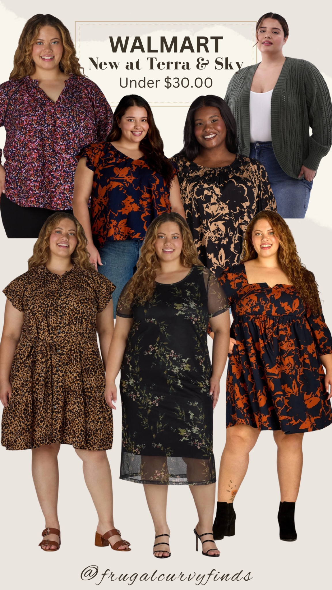 Walmart Terra & Sky New Fall Arrivals. Available in sizes 0X-4X. Everything under $30.

Includes dresses, skirts, sweaters, cardigans and blouses



#LTKPlusSize #LTKStyleTip #LTKFindsUnder50