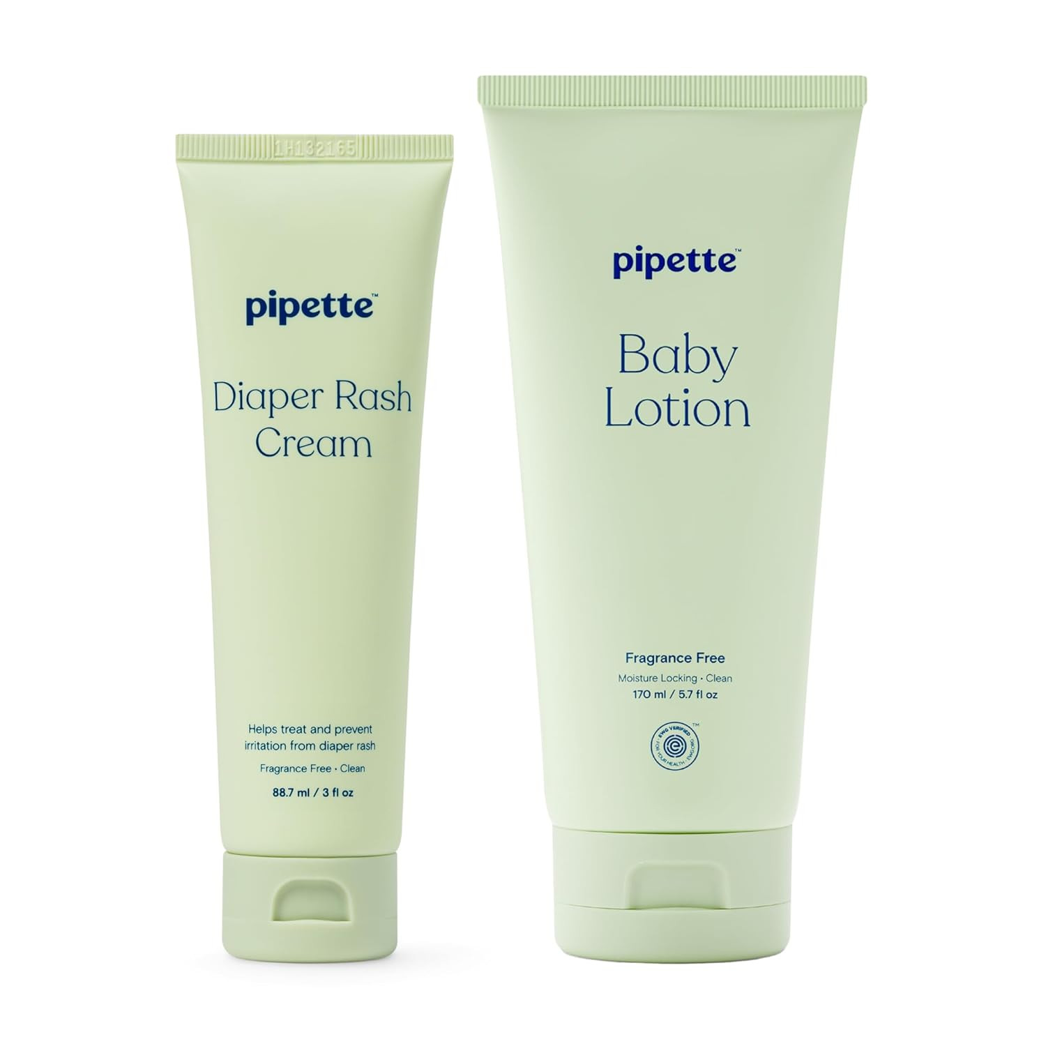 Pipette Fragrance Free Sensitive Skin Soothers Set, Pack of 2, Includes Fragrance Free Baby Lotio... | Amazon (US)