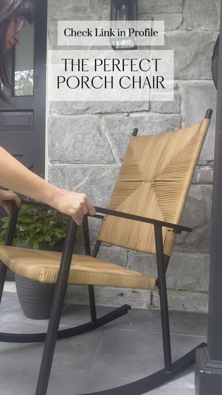 Perfect porch chair 

#LTKsalealert #LTKhome