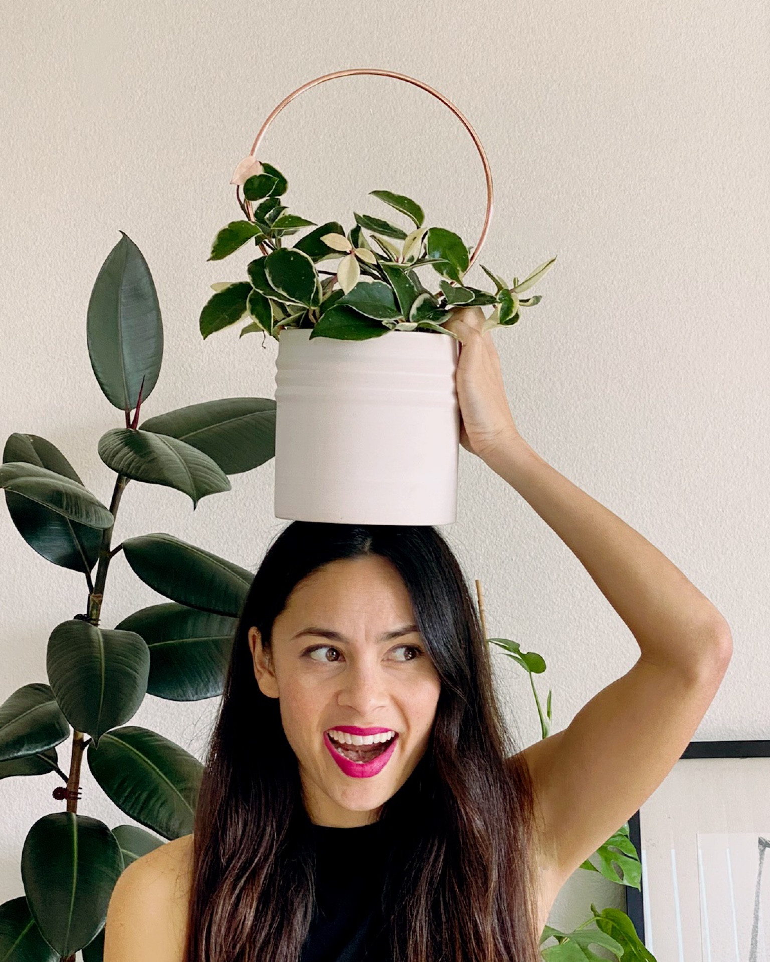 White Planter, Pink Lip  

#LTKunder50 #LTKhome #LTKbeauty