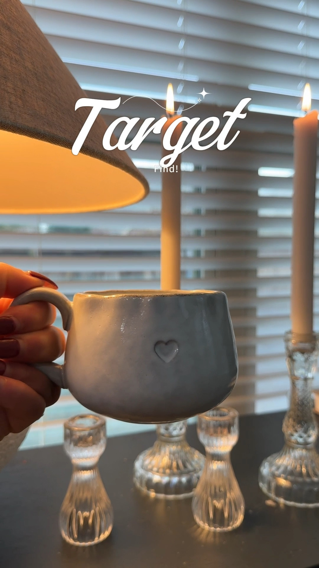 A little love in every sip this heart mug from target is too cute to pass up.

#LTKdayinmylife #LTKmorningroutine #LTKHome