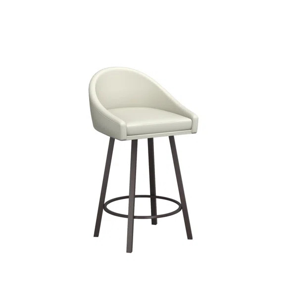 Aoibh Swivel 26" Counter Stool (Set of 2) | Wayfair Professional