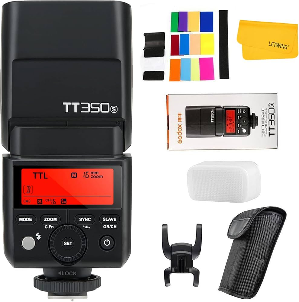 Godox TT350S Flash Speedlite for Sony Camera, 2.4G Wireless GN36 1/8000s HSS TTL Camera Flash Com... | Amazon (US)