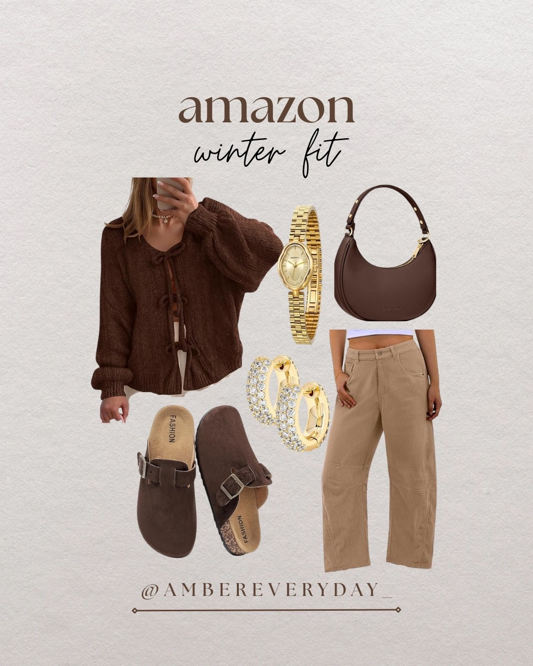 Amazon winter fit for the busy mom 🤎 neutral outfit inspo from Amazon 

#LTKgrwm #LTKdayinmylife #LTKootd