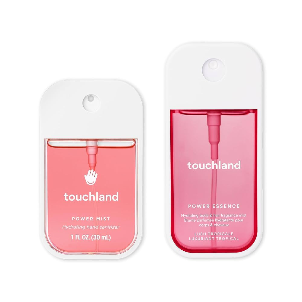 Touchland JUICY ESCAPE Body and Hand Mist Essentials (Lush Tropicale Body & Hair Fragrance Mist, ... | Amazon (US)