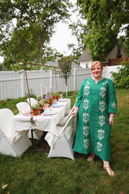 Backyard Dinner Party Idea 🍽️

Set up a folding table and chairs from Amazon, and dress them up with a tablecloth and these stretchy chair covers you can order in an array of colors. Secure an over-the-table rod and drape with garlands and flowers.



#LTKSeasonal #LTKHome