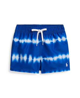 Baby Boys' Traveler Tie-Dye Swim Trunks | Macy's