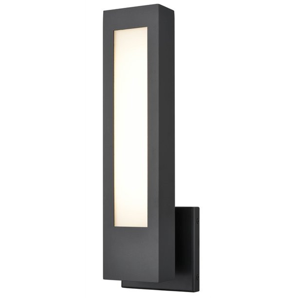 Millennium Lighting Metal LED Outdoor Wall Mount in Powder Coat Black | Walmart (US)