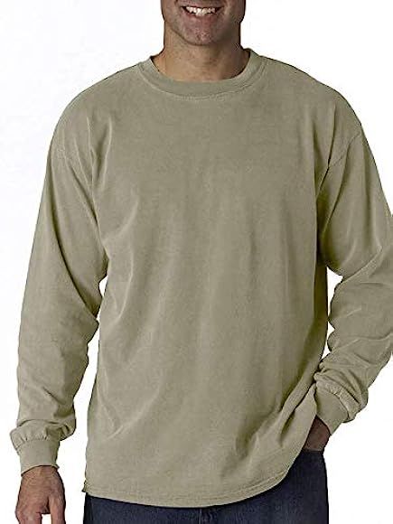 Comfort Colors Ringspun Garment-Dyed Long-Sleeve T-Shirt (C6014) | Amazon (US)