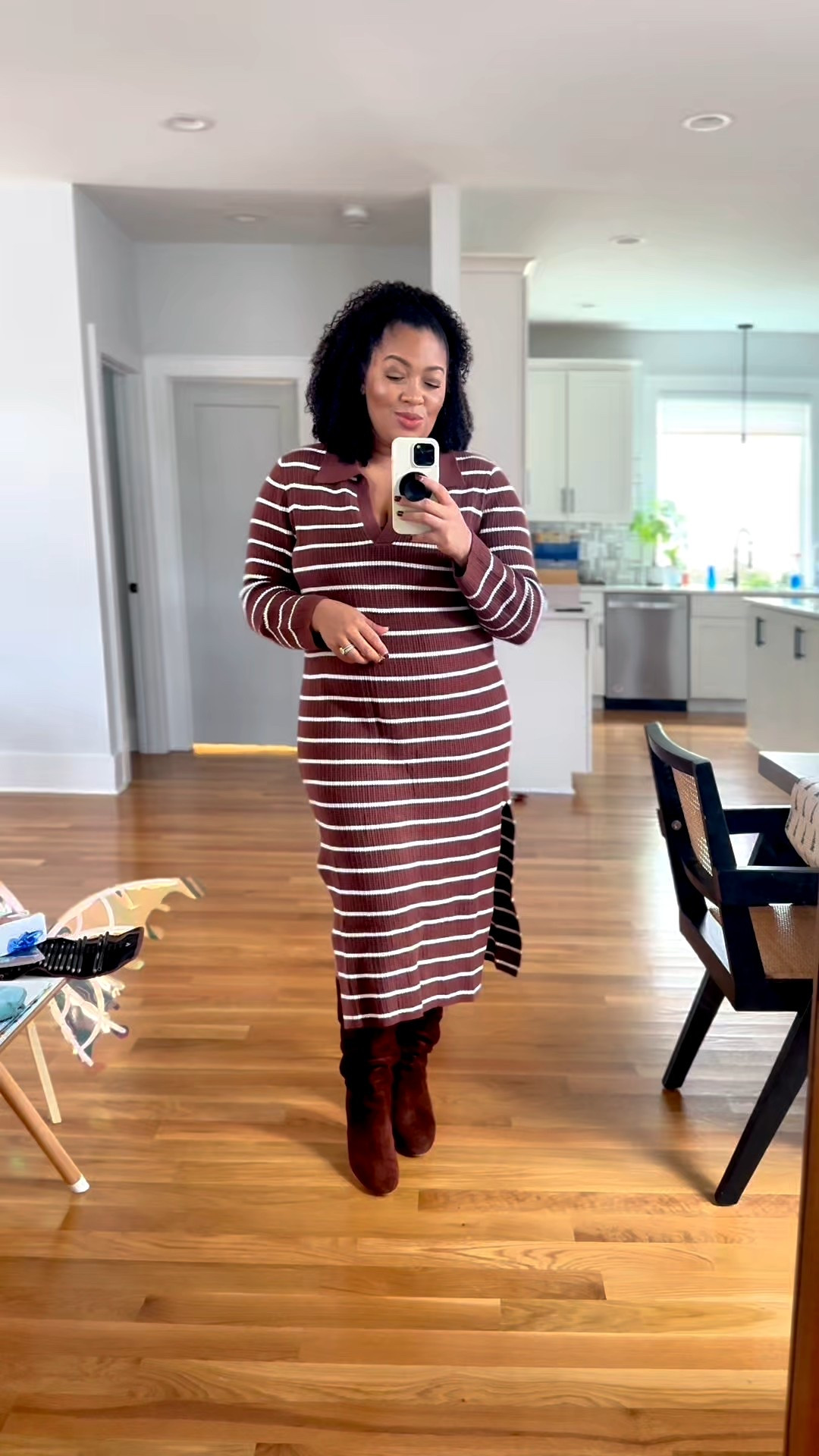 I’m 3 weeks postpartum and this dress is amazing for a casual or a dressy occasion. 

#LTKBump #LTKmomlife #LTKMidsize