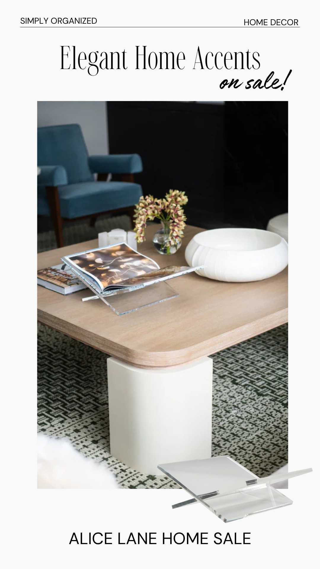 This beautiful book stand (and a version in wood) are on sale at Alice Lane Home! So pretty! 

 #LTKHome #LTKSaleAlert