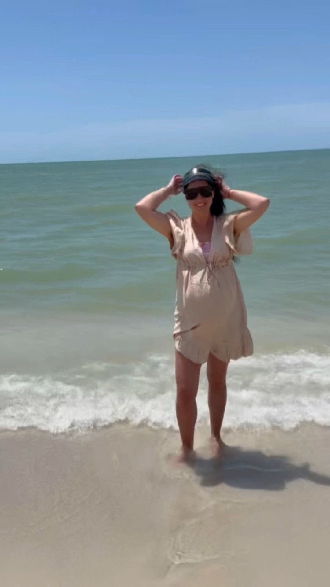 This swimsuit cover-up for women from AI’MAGE is a summer must-have! I’m obsessed with how soft, breathable, and lightweight the fabric is — it’s slightly sheer in the prettiest way and keeps me cool and comfy even in the hottest weather. Whether you’re heading to the beach, pool, or a tropical vacation, this is one of those pieces you’ll reach for over and over again.

The ruffle sleeves, flattering V-neck, and adjustable drawstring waist make it bump-friendly and super easy to wear. I love how I can style it as a bikini cover-up, a lightweight sun shirt, or even a cute summer mini dress after the beach. It’s the perfect mix of feminine, practical, and vacation-ready.

If you’re looking for a maternity-friendly beach cover-up, lightweight summer dress, or resort wear staple, this one checks all the boxes!

#Sponsored #LTKswim #LTKunder50 #LTKbeach #LTKmaternity #LTKsummerstyle #SwimwearCoverUp #BeachOutfit #VacationStyle #BumpStyle #ResortWear #WhatToWearOnVacation #BeachVacationOutfit #MaternityVacationStyle #LightweightCoverUp #WomensBeachCoverUp #AI’MAGEStyle

#LTKBump #LTKSwim #LTKSeasonal