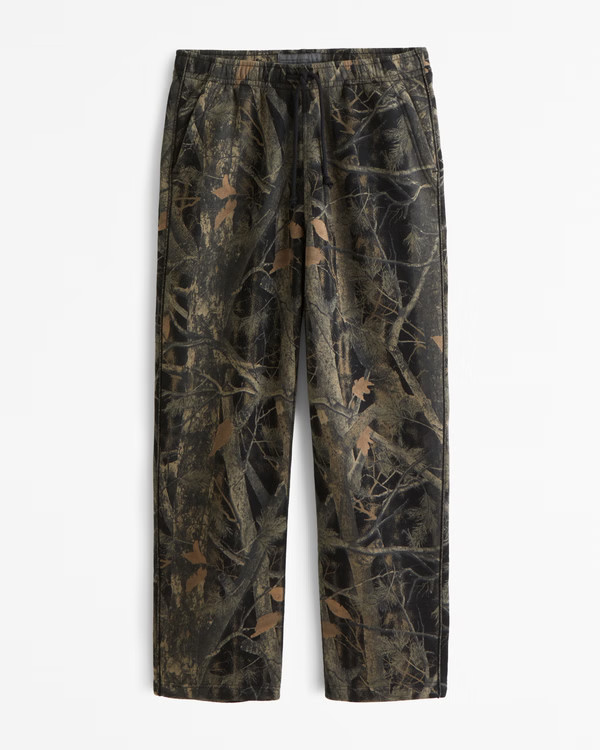 Essential Baggy Open-Hem Sweatpant | Abercrombie & Fitch (US)