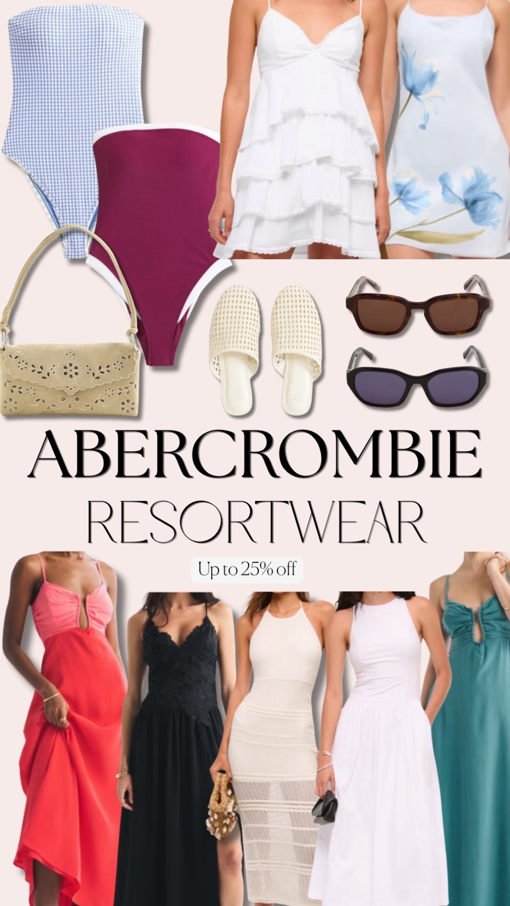 Abercrombie resortwear — up to 25% off right now! Obsessed with their dresses is an understatement 😍



#LTKSaleAlert #LTKSpringSale #LTKootd