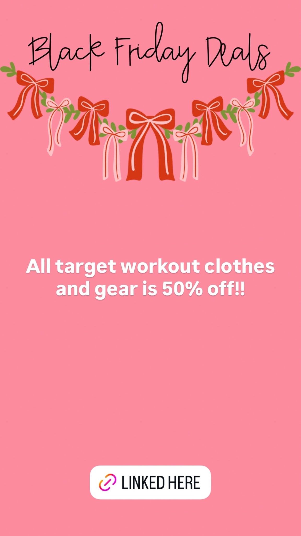 All target workout clothes and gear is 50% off!!

#LTKselfcare #LTKfitnessgoals #LTKmorningroutine