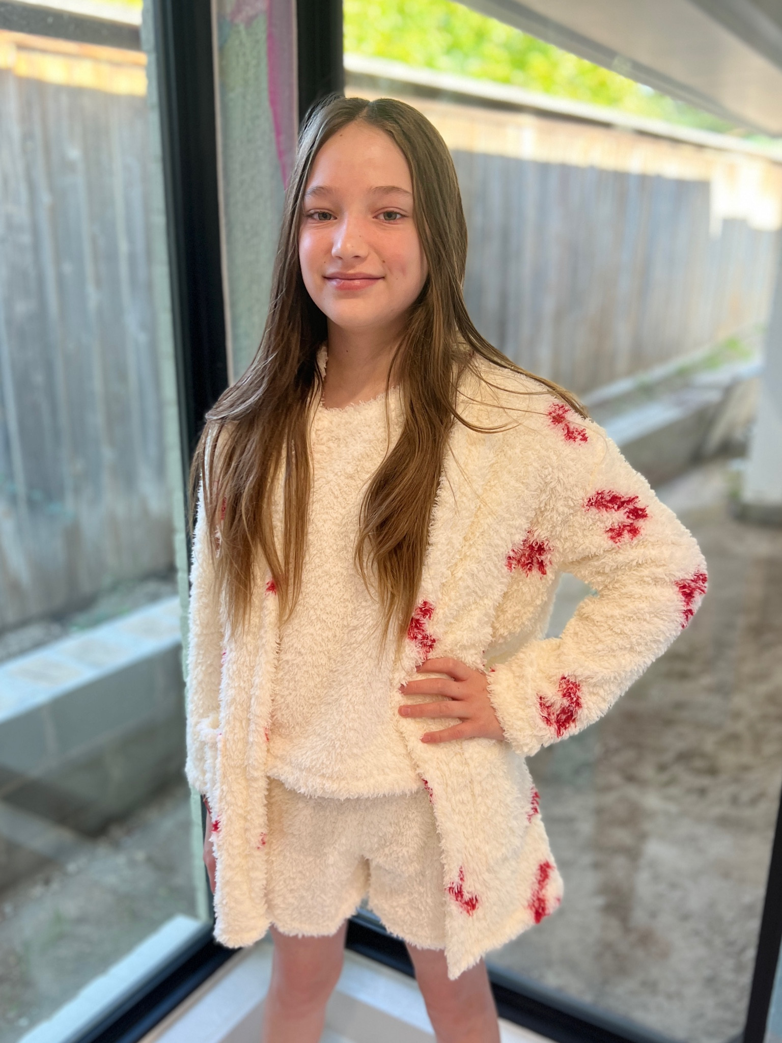 $20 three piece Christmas lounge set for girls. True to size or size up one  

#LTKHoliday #LTKSeasonal #LTKkids