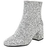 Amazon.com | Blue by Betsey Johnson Women's Cady Ankle Boot, Rhinestone, 8 | Loafers & Slip-Ons | Amazon (US)