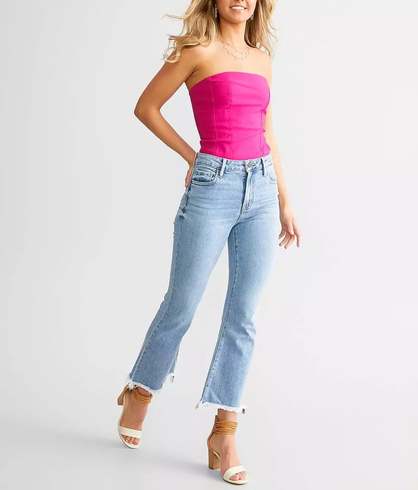 Happi Cropped Flare Stretch Jean | Buckle