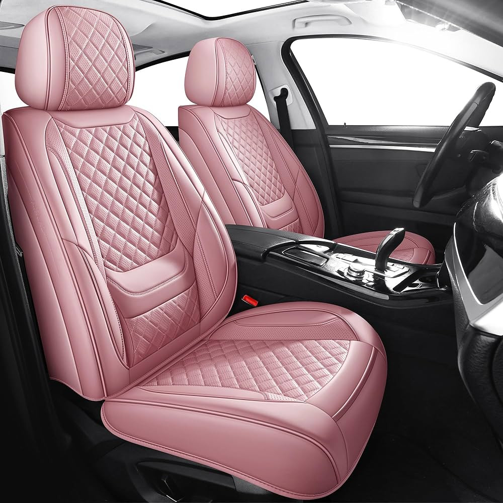 Amazon.com: Chezope Car Seat Covers Full Set Universal Fit for Most Cars SUV Sedans Trucks Leathe... | Amazon (US)
