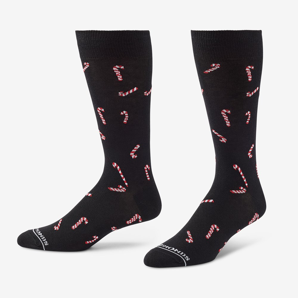 Candy Cane Dress Socks | Allen Edmonds